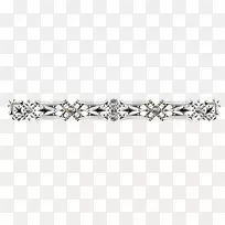 珠宝银单色角-复古边框