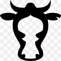 安格斯牛计算机图标乳牛牛头