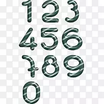 数字拉卡姆符号字母-4