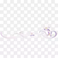 紫丁香紫色体饰材料-花瓣