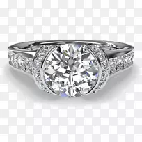 耳环、珠宝、结婚戒指、宝石.订婚戒指