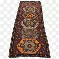 纺织品地毯棕色波斯地毯