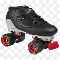 溜冰鞋轮滑滚轴德比滑板-滚轴溜冰鞋