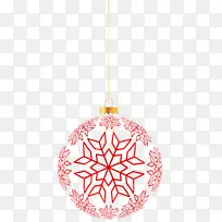Ristorante控制圣诞装饰品剪贴画-雪花