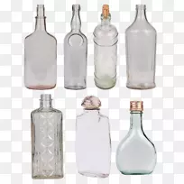 瓶子容器玻璃夹艺术.瓶子