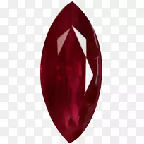 宝石红色紫红色珠宝-钻石