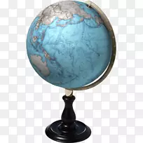 全球封装的后记剪辑艺术-地球仪