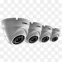 无线安全摄像机闭路电视数字录像机安全警报和系统.穹顶