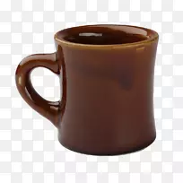 咖啡杯陶瓷陶器焦糖