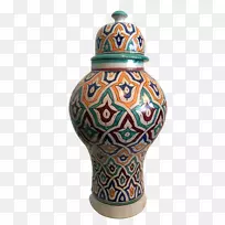 摩洛哥菜陶瓷花瓶罐陶器