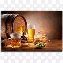 印度啤酒淡啤酒酿酒厂-啤酒玻璃