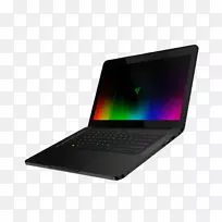 笔记本电脑卡比湖英特尔核心i7 Razer公司。-膝上型计算机