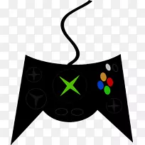 Xbox 360控制器Xbox 1控制器游戏控制器剪贴画Xbox