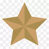 电脑图标明星绿色剪贴画流星
