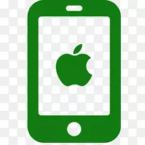 iphone 4电脑图标电话智能手机呼叫