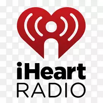 iHeartRadio标志互联网收音机潘多拉广告-收音机