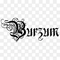 Burzum标志黑色金属残渣Aske-axe标志