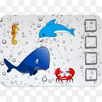 海洋游戏宾果动物灵芝-海洋动物