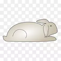 帽兔帽-复活节兔子