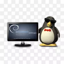 气喘吁吁的先生。土豆头Debian玩具故事raspberry pi-linux