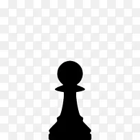 棋子骑士剪贴画-国际象棋
