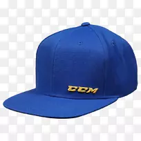 棒球帽，电动蓝色头盔.卡背