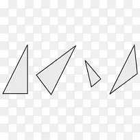 同余三角形形状几何-三角形