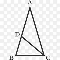 等腰三角形高度线-三角形
