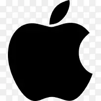 苹果标志iPhone电脑图标-苹果