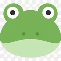 表情符号社交媒体青蛙快乐短信-青蛙