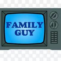 电视节目电脑图标动画-家庭男