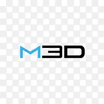 3D打印口袋媒体AG M3D徽标-甜菜