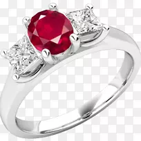 丹山岩订婚戒指钻石切割结婚戒指