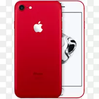 产品红色电话苹果4G苹果iphone