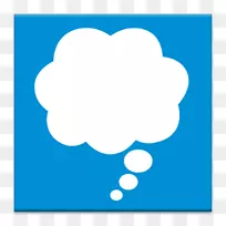 桌面壁纸区环绕microsoft天蓝色电脑思考