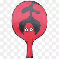 粉红色m-乒乓球