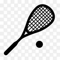 网球拍运动线-橡子南瓜
