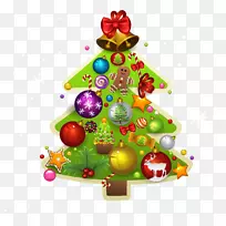 圣诞树圣诞装饰品圣诞老人圣诞装饰品-圣诞树