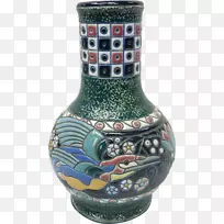 捷克斯洛伐克的amphora陶瓷陶器花瓶