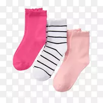 袜子粉红童装连身服装附件.袜子