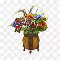 人造花花卉设计花卉花瓶