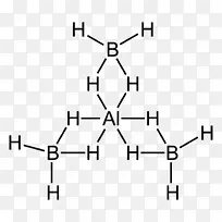 硼氢化铝分子Lewis结构铝