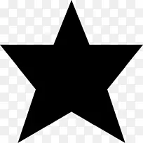 艺术文化中的五点星多边形形状符号-红星