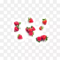 草莓食品摄影水果配料草莓