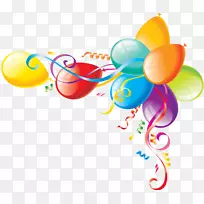 生日气球礼品夹艺术-生日气球