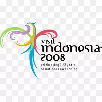 Surabaya Gili Trawangan访问印尼年徽标旅游-欢迎
