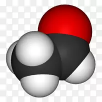 乙醛分子星际介质酮-3d