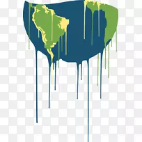 地球融化剪贴画-地球