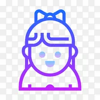 电脑图标表情笑脸剪贴画线