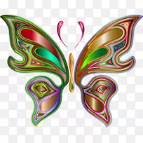 蝴蝶模板夹艺术-蝴蝶